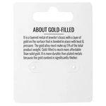 Gold-Filled Earring Card Hang Tags