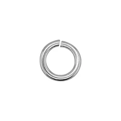 Sterling Silver Closed Jump Rings,18ga, 12mm (sold per pkg of 5pcs)