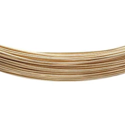 45 Foot Roll of Gold Wire - 20 Gauge Wire for Jewelry Making