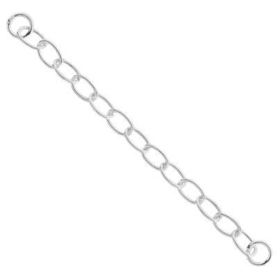 Sterling Silver 2 inch 3mm Cable Chain Extender