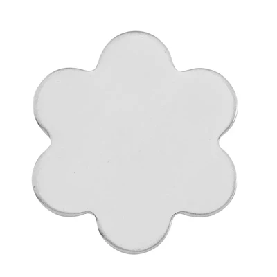 Sterling Silver Medium Flower Blank