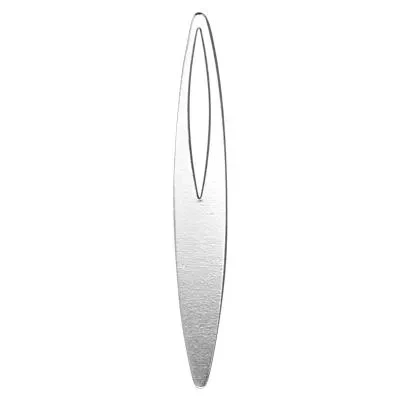 Sterling Silver Long Marquise Drop