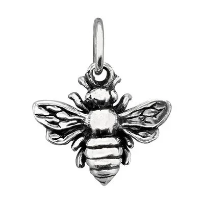 Sterling Silver Bumble Bee Charm