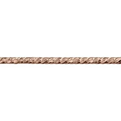 Rose Gold-Filled 18 gauge Sparkle Wire