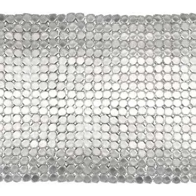 Sterling Silver 2 inch Flexi-Drape Silver Sheet Mesh