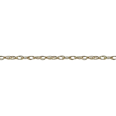14K Gold Tiny Rope Chain Footage