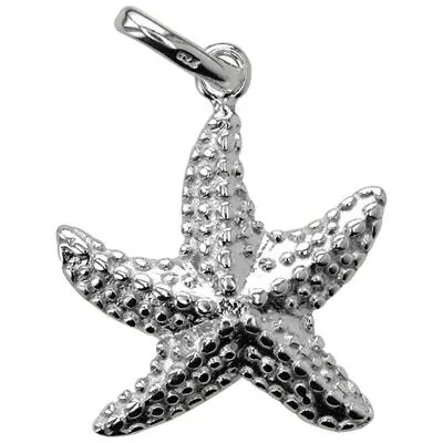 Sterling Silver Bumpy Starfish Charm