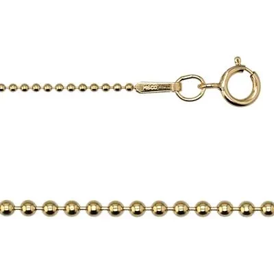Gold-Filled 18 Inch Tiny Bead Chain