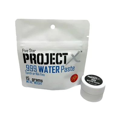 15 Gram Pack Water Paste .999 Project X Silver Clay