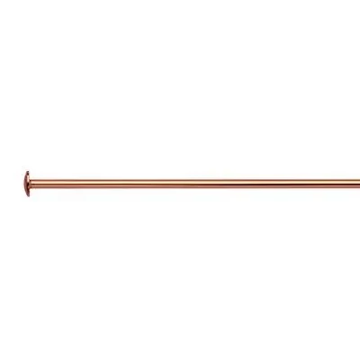 Copper 2 inch 22 gauge Headpin