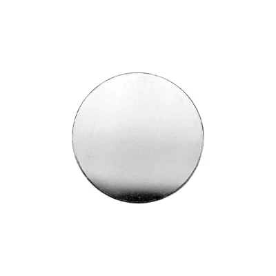 Sterling Silver 8mm 22 Gauge Circle Blank No Hole