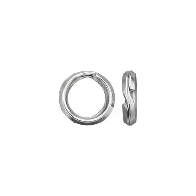 Sterling Silver 5mm Split Rings