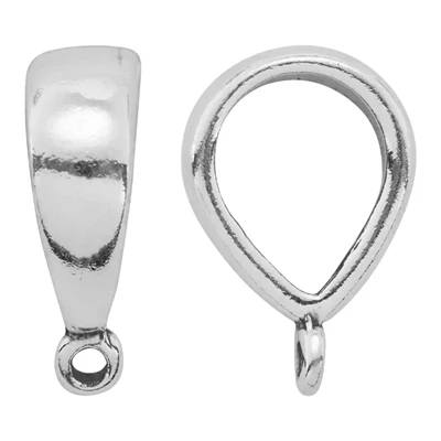 Sterling Silver Simple Standard Bail