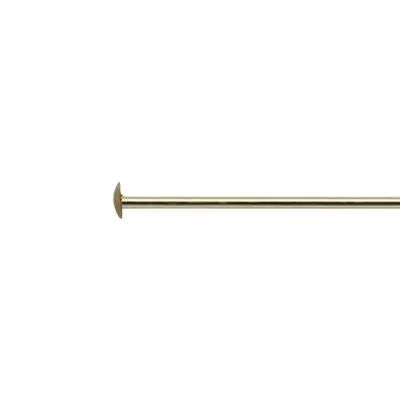 Gold-Filled 1.5 inch 24 gauge Headpin