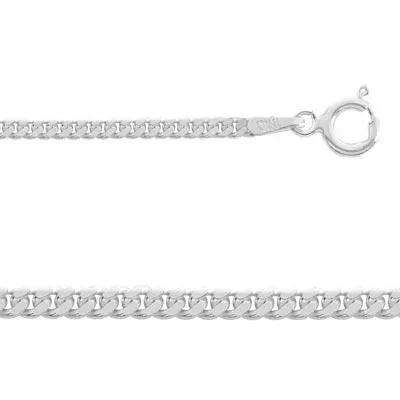 Sterling Silver 20 inch 2.2mm Curb Chain