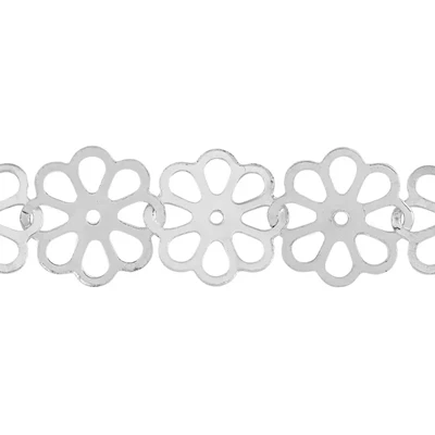 Sterling Silver Daisy Chain