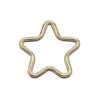 Gold-Filled Small Star Wire Link