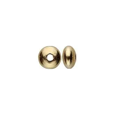 Gold-Filled Tiny Saucer Beads