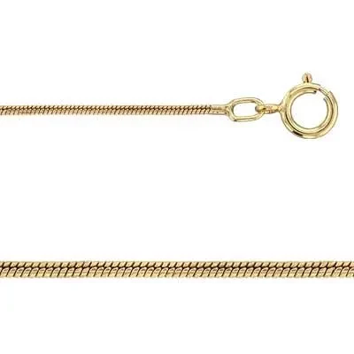 Gold-Filled 18 inch Snake Chain
