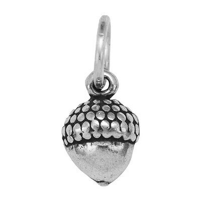 Sterling Silver Tiny Acorn Charm