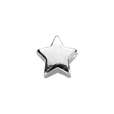 Sterling Silver Star Beads