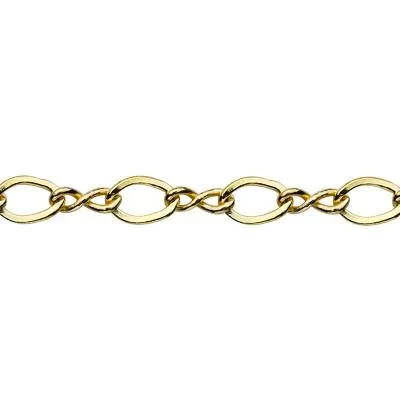 Gold-Filled Figure-8 Chain Footage