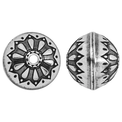 Sterling Silver Southwest Pattern Bead