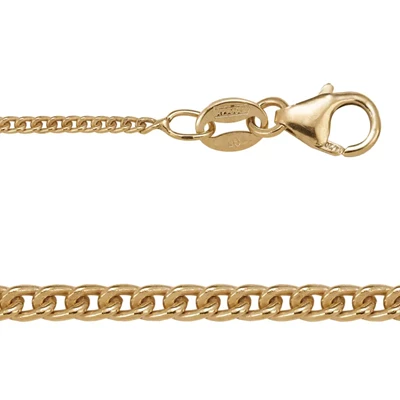 Gold-Filled 18 inch 1.4mm Tight Curb Chain