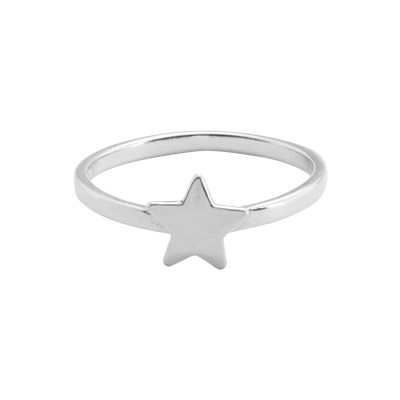 Sterling Silver Star Ring Size 7