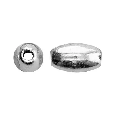 Sterling Silver 4x7mm Oval Bead