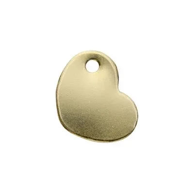 Gold-Filled Heart Sequin Charms