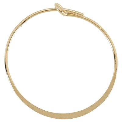 Gold-Filled 25mm Flat Wire Hoop