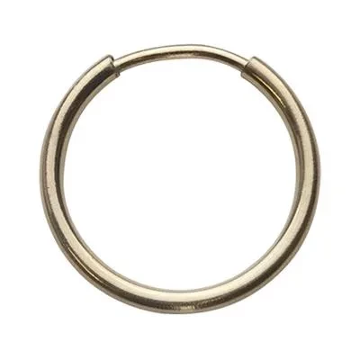 Gold-Filled 14mm Endless Hoops