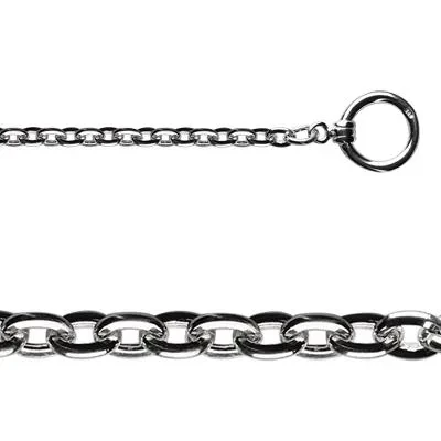 Sterling Silver 18 in 2.9mm Heavy Cable with Toggle Clasp