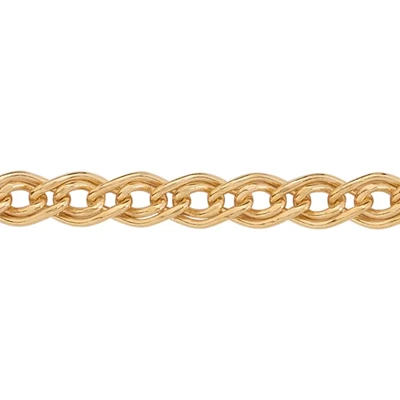 Gold-Filled Woven Nonna Chain Footage