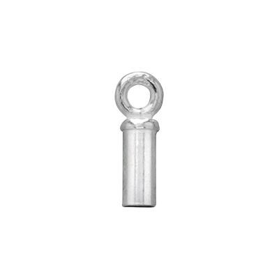 Sterling Silver 1.5mm ID Tube End Cap