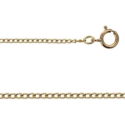 Gold-Filled 18 inch 1.2mm Curb Chain