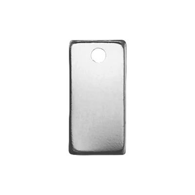 Sterling Silver 18 gauge Rectangle Blank
