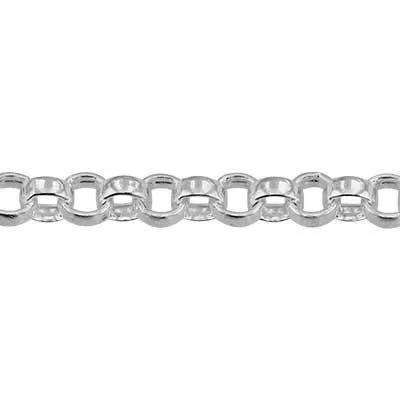 Sterling Silver 2.3mm Heavy Rolo Chain Footage