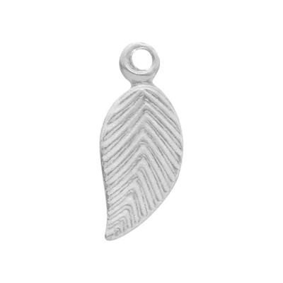 Sterling Silver Leaf Charm