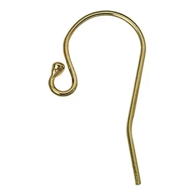 Gold-Filled Ball End Earwire