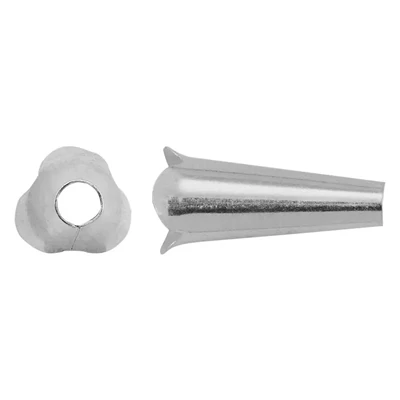Sterling Silver Squash Blossom Flower Beads