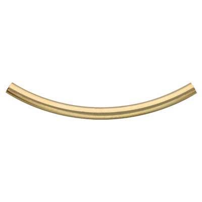Gold-Filled 2x30 Curved Tube Bead