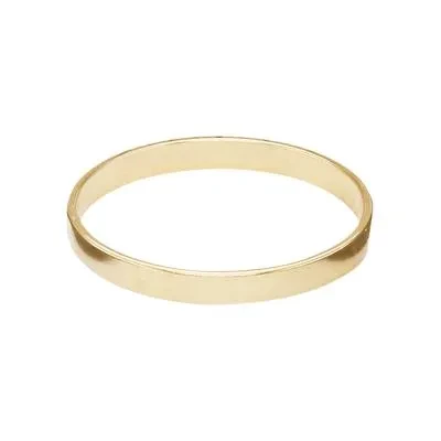 Gold-Filled Flat Ring Band Size 8