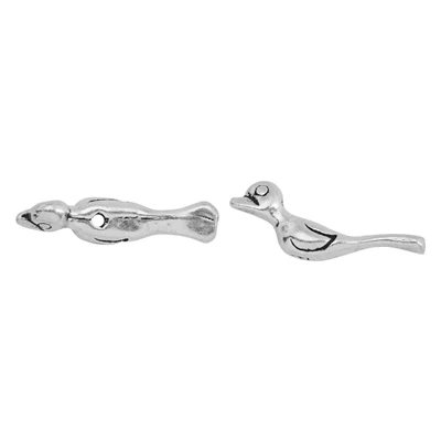 Sterling Silver Fetish Bird Bead