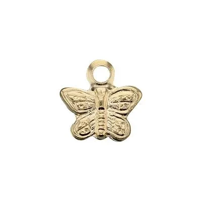 Gold-Filled Small Butterfly Charm