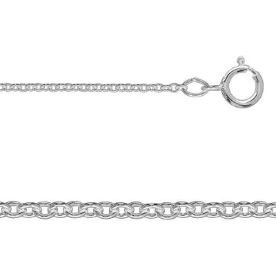 Sterling Silver 20 inch 1.3mm Cable Chain