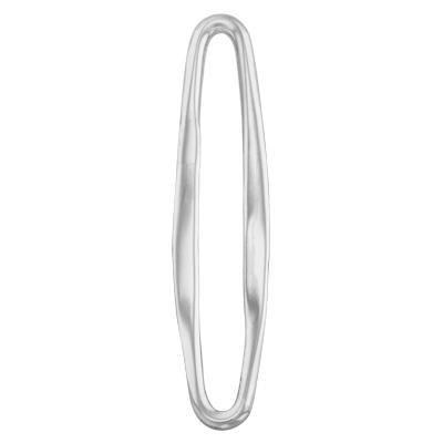 Sterling Silver Skinny Oval Paperclip Link