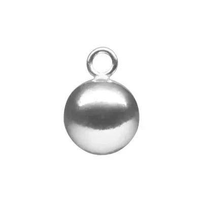 Sterling Silver 6mm Ball Drop