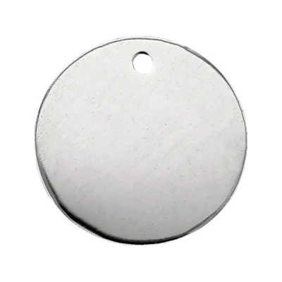 Sterling Silver 12mm 24 gauge Circle Blank